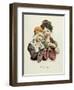 The Seven Deadly Sins: Envy, 1824-Louis Leopold Boilly-Framed Art Print