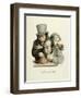 The Seven Deadly Sins: Gluttony, 1824-Louis Leopold Boilly-Framed Art Print