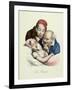 The Seven Deadly Sins: Lust, 1824-Louis Leopold Boilly-Framed Art Print