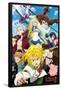 The Seven Deadly Sins: Season 3 - Key Art-Trends International-Framed Poster