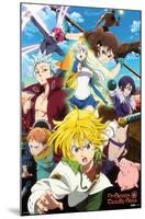 The Seven Deadly Sins: Season 3 - Key Art-Trends International-Mounted Poster