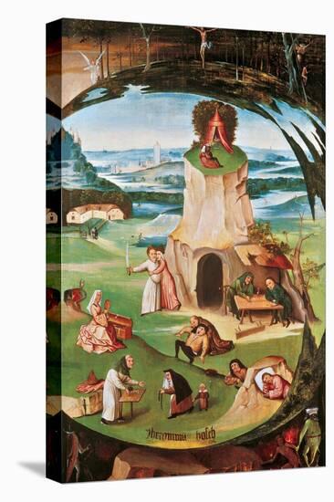 The Seven Deadly Sins-Hieronymus Bosch-Stretched Canvas