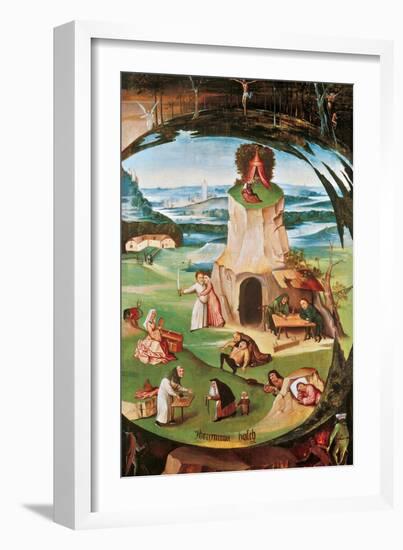 The Seven Deadly Sins-Hieronymus Bosch-Framed Giclee Print