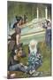 The Seven Dwarves Mourning Snow White, 1911-null-Mounted Giclee Print