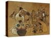 The Seven Gods of Fortune-Masolino Da Panicale-Stretched Canvas