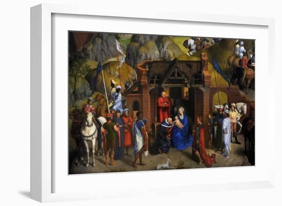 The Seven Joys of the Virgin, 1480-Hans Memling-Framed Giclee Print