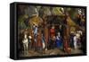 The Seven Joys of the Virgin, 1480-Hans Memling-Framed Stretched Canvas