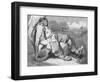 The Seven-League Boots, c1870-Gustave Doré-Framed Giclee Print