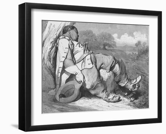 The Seven-League Boots, c1870-Gustave Doré-Framed Giclee Print