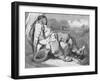 The Seven-League Boots, c1870-Gustave Doré-Framed Giclee Print