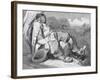 The Seven-League Boots, c1870-Gustave Doré-Framed Giclee Print