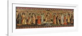 The Seven Liberal Arts, with Ptolemy, Cicero, Aristotle, Euclid, Pythagoras and Tubalcain, C. 1435-Giovanni dal Ponte-Framed Giclee Print