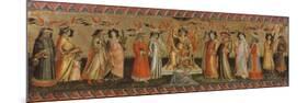The Seven Liberal Arts, with Ptolemy, Cicero, Aristotle, Euclid, Pythagoras and Tubalcain, C. 1435-Giovanni dal Ponte-Mounted Giclee Print