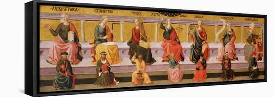 The Seven Liberal Arts-Francesco Di Stefano Pesellino-Framed Stretched Canvas