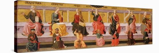 The Seven Liberal Arts-Francesco Di Stefano Pesellino-Stretched Canvas