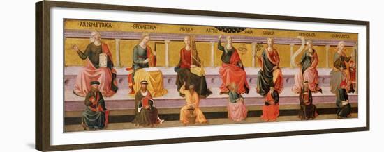 The Seven Liberal Arts-Francesco Di Stefano Pesellino-Framed Premium Giclee Print