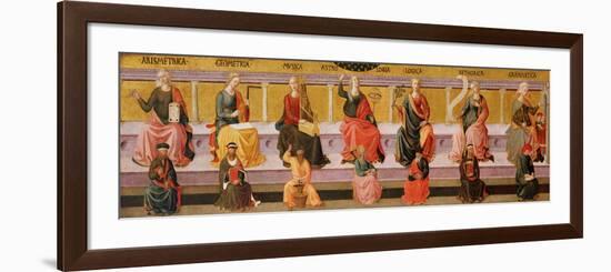 The Seven Liberal Arts-Francesco Di Stefano Pesellino-Framed Giclee Print