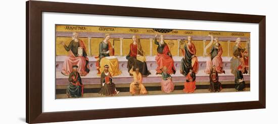 The Seven Liberal Arts-Francesco Di Stefano Pesellino-Framed Giclee Print