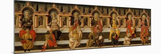 The Seven Liberal Arts-Giovanni Di Ser Giovanni-Mounted Giclee Print