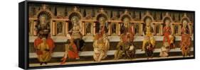 The Seven Liberal Arts-Giovanni Di Ser Giovanni-Framed Stretched Canvas