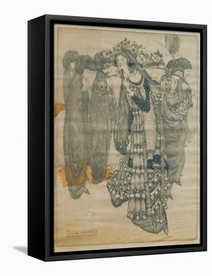 The Seven Princesses-Annie French-Framed Stretched Canvas