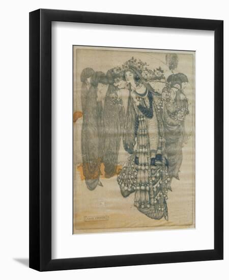 The Seven Princesses-Annie French-Framed Giclee Print