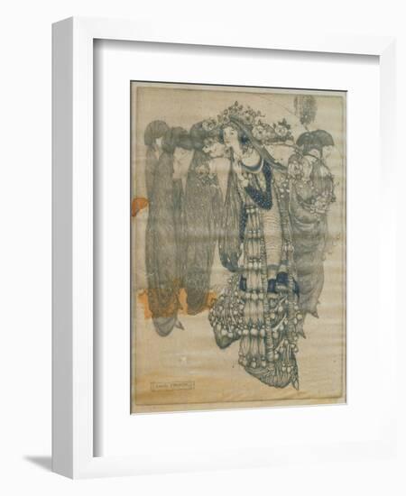 The Seven Princesses-Annie French-Framed Giclee Print