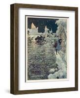 The Seven Ravens 2-Arthur Rackham-Framed Photographic Print