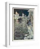 The Seven Ravens 2-Arthur Rackham-Framed Photographic Print