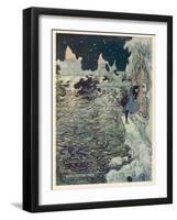 The Seven Ravens 2-Arthur Rackham-Framed Photographic Print