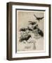 The Seven Ravens-Arthur Rackham-Framed Photographic Print