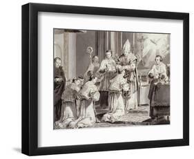 The Seven Sacraments: Ordination-Pietro Antonio Novelli-Framed Giclee Print