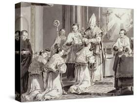 The Seven Sacraments: Ordination-Pietro Antonio Novelli-Stretched Canvas