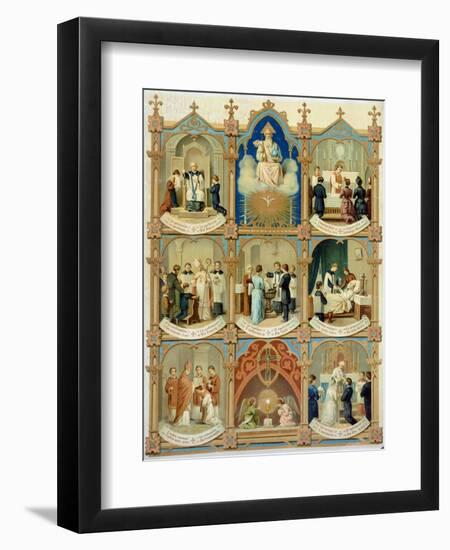 The Seven Sacraments-null-Framed Giclee Print