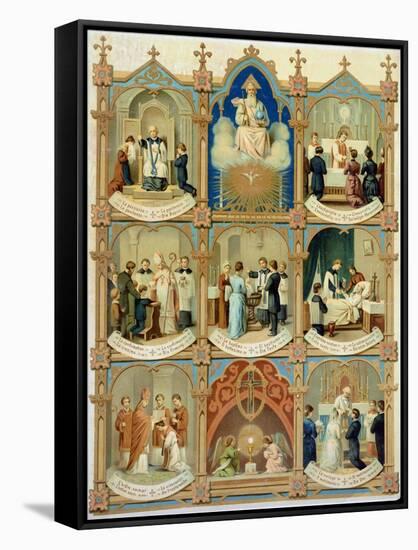 The Seven Sacraments-null-Framed Stretched Canvas