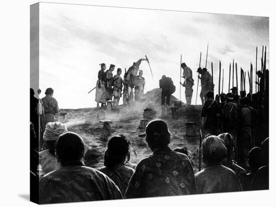 The Seven Samurai, (aka Shichinin No Samurai), 1954-null-Stretched Canvas