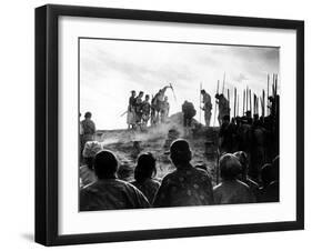 The Seven Samurai, (aka Shichinin No Samurai), 1954-null-Framed Photo