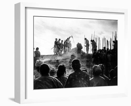 The Seven Samurai, (aka Shichinin No Samurai), 1954-null-Framed Photo