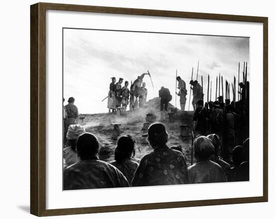 The Seven Samurai, (aka Shichinin No Samurai), 1954-null-Framed Photo