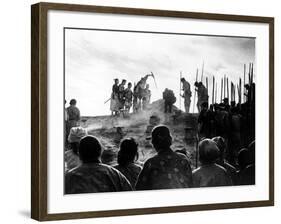 The Seven Samurai, (aka Shichinin No Samurai), 1954-null-Framed Photo