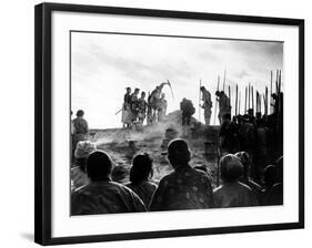 The Seven Samurai, (aka Shichinin No Samurai), 1954-null-Framed Photo