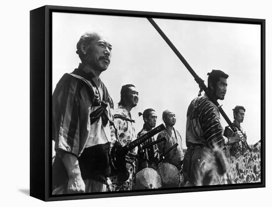 The Seven Samurai, (aka Shichinin No Samurai), 1954-null-Framed Stretched Canvas