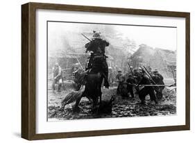 The Seven Samurai, (aka Shichinin No Samurai), 1954-null-Framed Premium Photographic Print