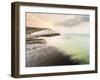 The Seven Sisters chalk cliffs, South Downs National Park, East Sussex, England, United Kingdom-Matthew Williams-Ellis-Framed Photographic Print