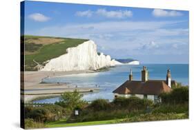 The Seven Sisters Cliffs-Neale Clark-Stretched Canvas