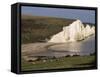 The Seven Sisters, East Sussex, England, United Kingdom-Jean Brooks-Framed Stretched Canvas