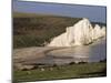 The Seven Sisters, East Sussex, England, United Kingdom-Jean Brooks-Mounted Photographic Print