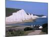 The Seven Sisters, East Sussex, England, United Kingdom-John Miller-Mounted Photographic Print