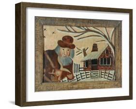 The Seven Stages in Man's Life-null-Framed Giclee Print