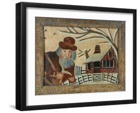 The Seven Stages in Man's Life-null-Framed Giclee Print